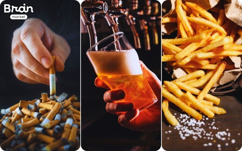 KOURENI ALKOHOL HRANOLKY